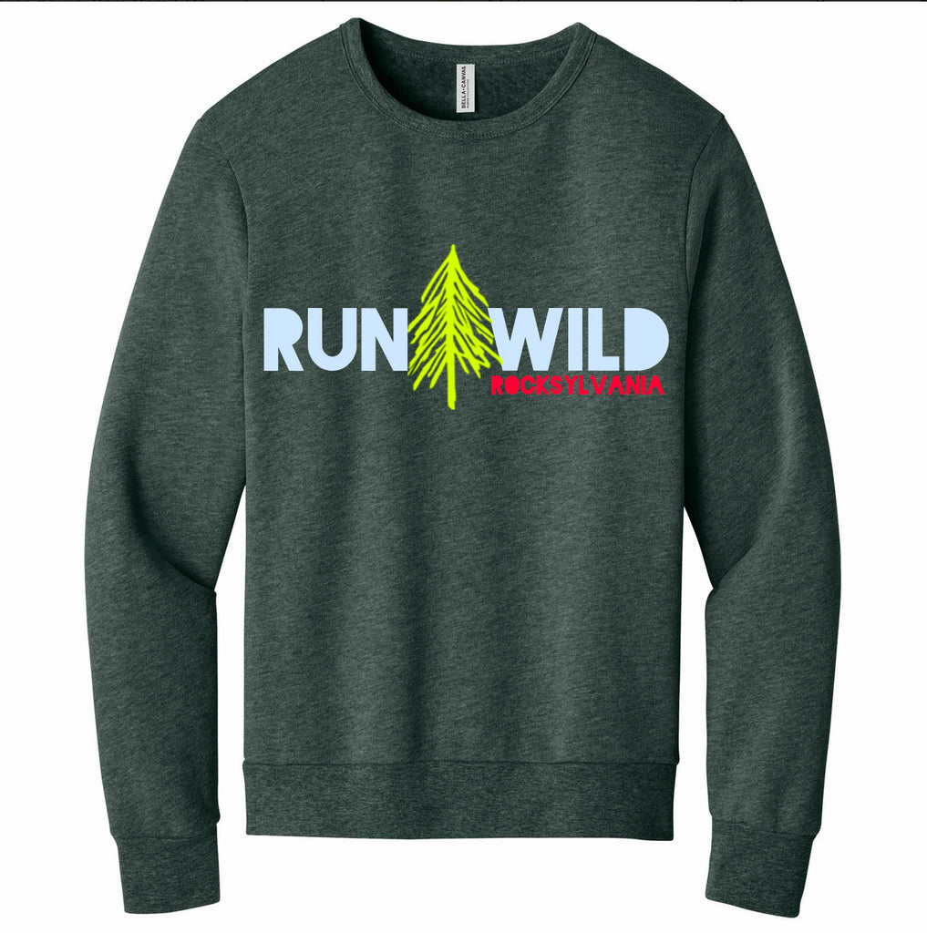 Rocksylvania wild tree crewneck sweatshirt - pine – ReVibe