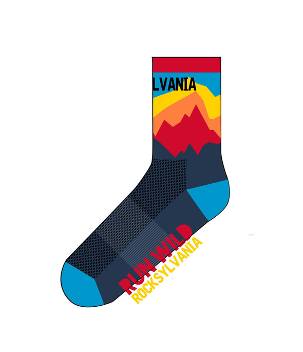Run Wild Rocksylvania Mountain Socks
