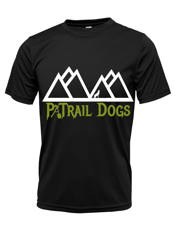 PA Trail Dogs tech shirt - men's black