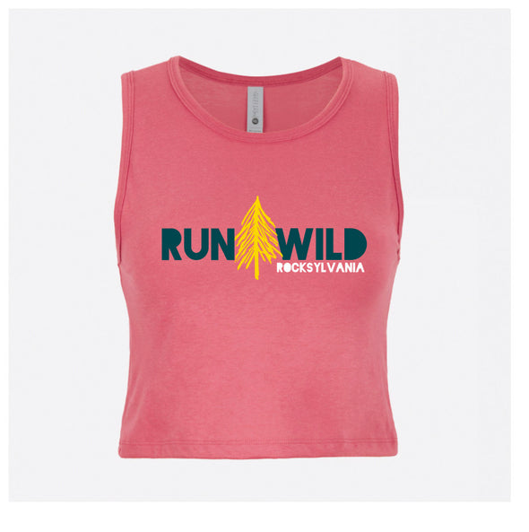 Rocksylvania crop tank - women's