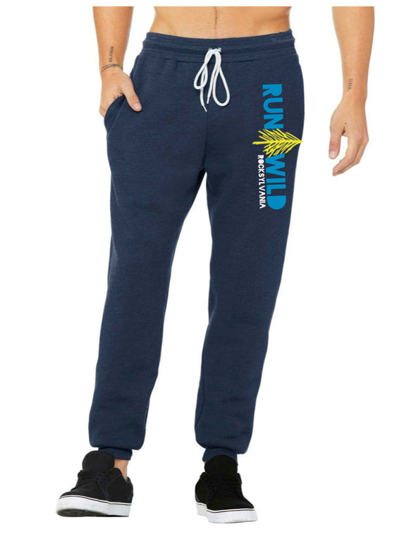 Rocksylvania wild tree joggers - heather navy