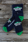 Boulder Beast Socks - navy/green