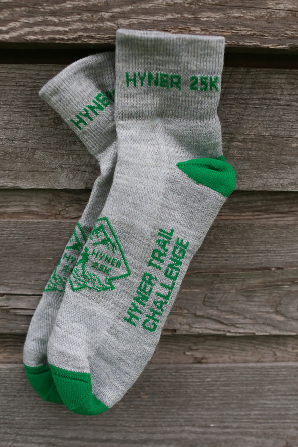 *Hyner Challenge 25k Trail Socks - green