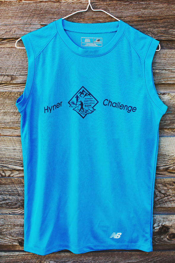 *Hyner 50k Men's sleeveless shirt - electric blue