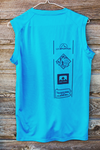 *Hyner 50k Men's sleeveless shirt - electric blue