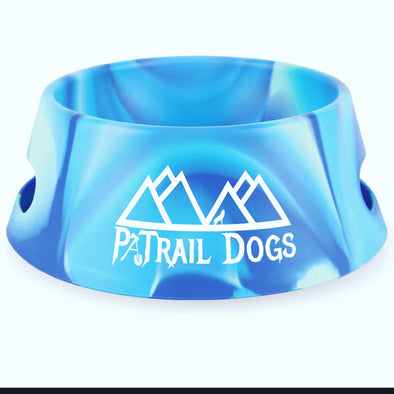 PA Trail Dogs Happy Camper Dog Bowl