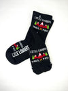 Little Loggers Trail Fest Socks - black