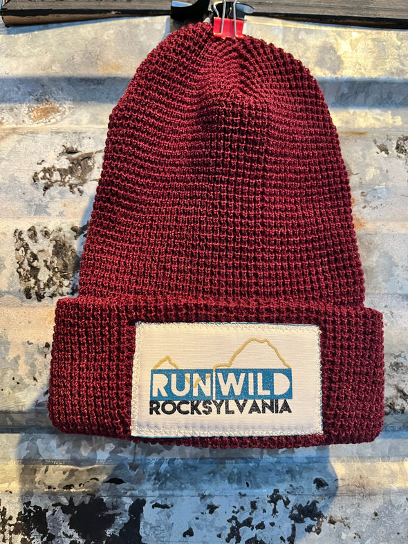 Rocksylvania beanie - burgundy sea
