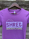 Shred Rocksylvania tech shirt - women's violet